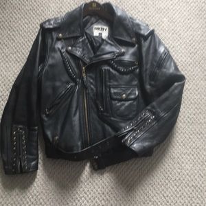 DKNY VINTAGE MOTORCYCLE JACKET